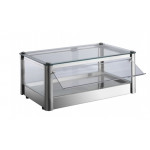 Heated countertop display TP stainless steel metal sheet Power 400 W Model KB51R