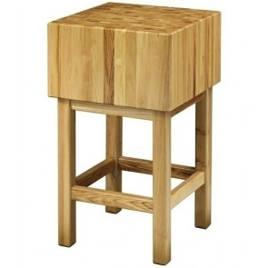 Acacia wood chopping block and stool Model CCL2566 Thickness 25 cm