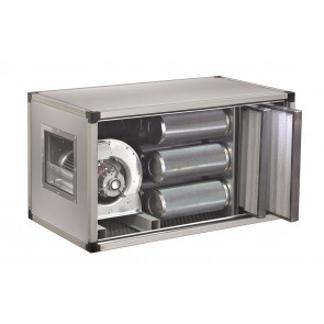 Single phase activated carbon filtration unit Model ECL9 Capacity 3000 m³/h