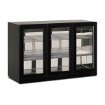 Ventilated wall cooler for drinks Model COLDWALL300BLK