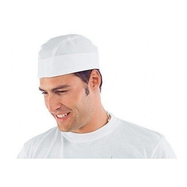 Adjustable cap IC 65% Polyester 35% Cotton Without net White Model 079001