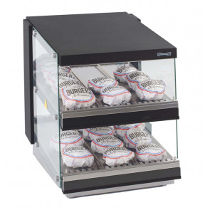 Double heated display for hamburger Model CBIN552