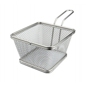 Mini square basket for fries Model 398-110