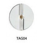 Cutting disc thickness 4mm DF04 - suitable for cucumbers, carrots, onion rings, fried potatoes, white cabbage, etc. for Vegetable cutter Models TITANIUM