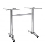Outdoor base TESR Stainless steel covering frame and aluminum tube, adjustable feet Model 919-MTB014