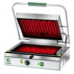 Electric glass-ceramic panini grill Model PV40LL Lower and Upper surface Smooth Power 2000 Watt