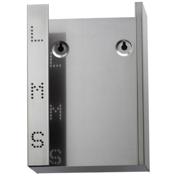Triple dispenser of disposable gloves MDL 430 stainless steel brilliant, Model BRINOX 773021