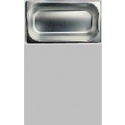 Stainless steel gastronorm container 18/10 AISI 304 GN 1/3 Model BA13150