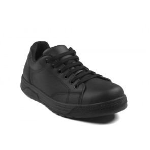 Snaker comfort unisex microfiber shoes with toecap Color Black Model 112801P