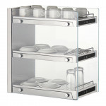 Cup warmer CLN 3 levels Model CCT3N