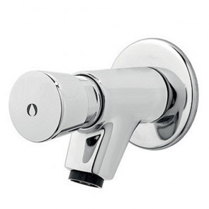 Wall mounted self closing tap without extension, flow time 8 ± 12 MNL Model ARES004