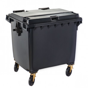 Outdoor waste container in polyetylene high density with HDPE anti UV protection MDL Colour GREY Model 766660