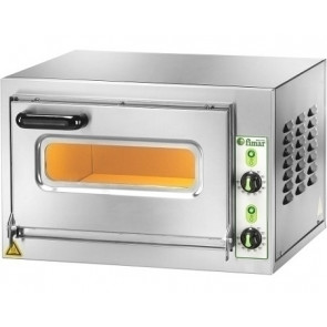 Electric pizza oven Model MICROV18C MANUAL control panel 1 cooking chamber Chamber height 18 cm