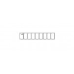 Ventilated Refrigerated Pizza Counter Model PZ3600TN38 three doors