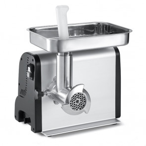 Meat grinder Model TC12 DENVER Hourly production kg/h. 85 Power watt 550 - Hp 0,75 Stainless steel plate and knife. Ventilated motor.