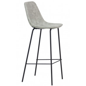 Indoor stool TESR Powder coated metal frame, synthetic leather shell.Model 1928-TD04