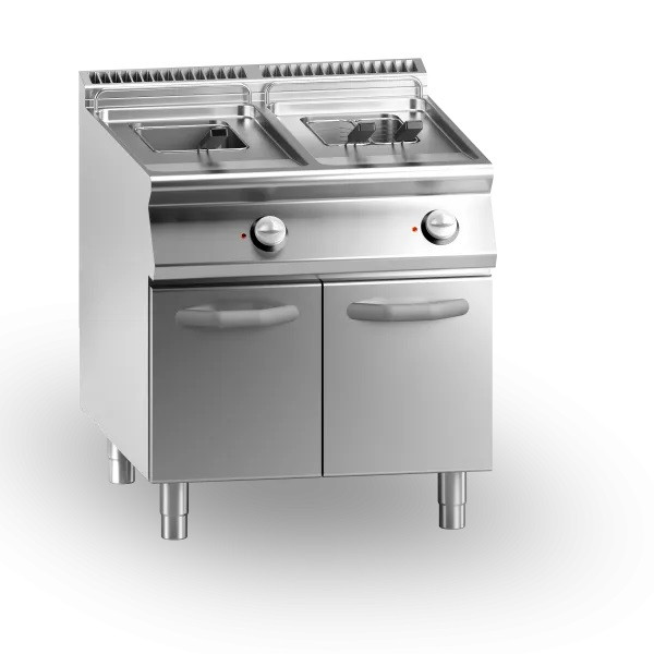 Gas fryer 2 tanks MDLR Tank heat exchangers Model CL7080FRGS13PW