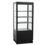 Ventilated refrigerated display\drinks display Model VRN78NERA Glass door