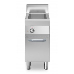 Electric pasta cooker on mobile  MDLR Neutral unit with door No. 1 tank Model  F7040CPE1V40P