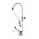One hole pre-rinse unit - swinging spout and plastic clinical lever MNL Model R0201020249