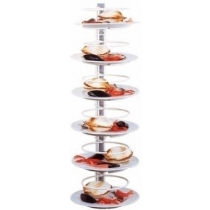 Wall plate rack Model CA1439P Grid Painted