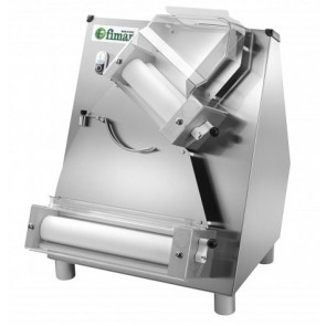 Pizza dough roller with two pairs of rollers(inclined upper rollers) Model FI32N Lower rollers length 320 mm