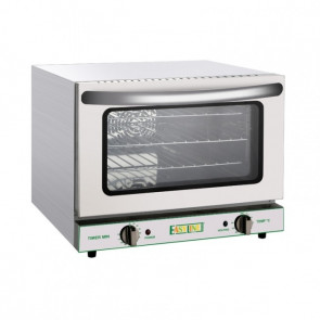 Ventilated convection oven Model FD21 Capacity N° 3 Grids GN1/2 Mechanical timer 0-120’ Potenza 2.1 Kw