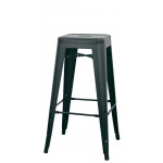 Stackable indoor stool TESR Powder coated metal frame Model 977-BT503