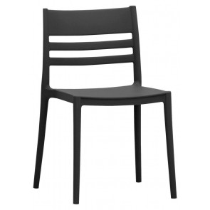 Stackable outdoor chair TESR Polypropylene frame with fiberglass Model 1823-317A Various colors