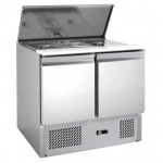 Static refrigerated Saladette ForCold Model G-S900-FC for salads stainless steel AISI 201 static Gastronorm 1/1