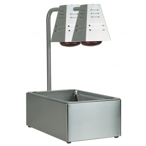 Infrared lamp with Gastronorm GN 1/1 container Model BI4719D