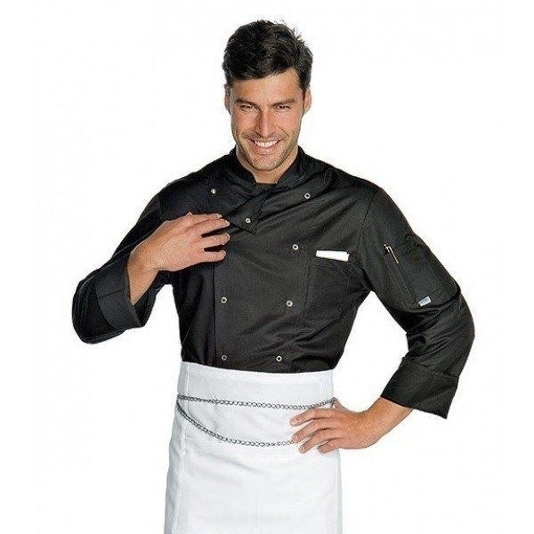 Chef jacket Francoforte IC 100% polyester super dry microfiber Available in different sizes Model 059019
