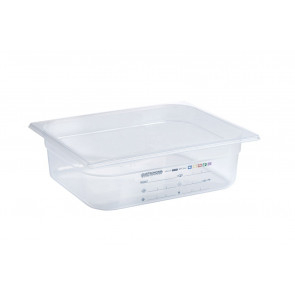 Polypropylene gastronorm container IML HACCP 1/2 Model PPIML12150