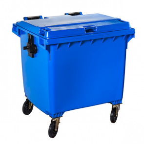 Outdoor waste container in polyetylene high density with HDPE anti UV protection MDL Colour BLUE Model 766662
