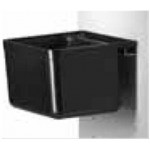Multipurpose service trolley 3 levels Model CP1010 Plastic structure with anodized aluminium uprights