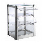 Heated countertop display TP Model KB33R stainless steel metal sheet Power 400 W