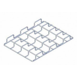 Griglia in aisi 304 a 4 canali 480x340 Modello KG4CPX