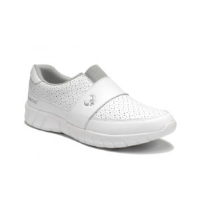 Non-slip shoe Without laces Edda White Model SUE030