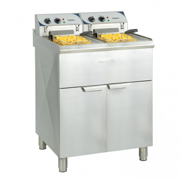 Double electric fryer CLN Power 9 x 2 kW Model CFP102TC