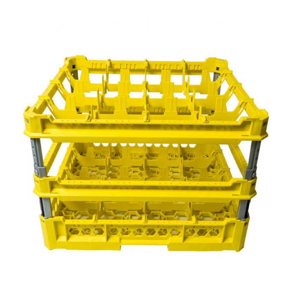 Classic rack with 16 square compartments GD Modello KIT 4 4x4