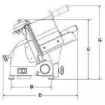 Gravity slicer Model CANOVA 300