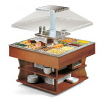 Hot buffet display island bain-marie Model OASI 8 M BM Power W 4950