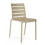 Stackable outdoor chair TESR Polypropylene frame Model 449-F18