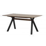 Indoor table TESR ​Solid rubber wood frame, MDF veneer top Model 1801-MT49