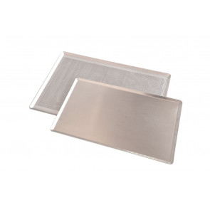 Pressed perforated tray with rounded aluminum corners Model VSF53325
