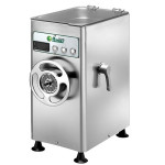 Countertop refrigerated meat grinder Model 22REF stainless steel Meat entrance ø 52 mm Hourly production 150-250 Kg/h