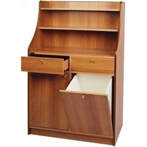 Serving furniture Model ML3150ST Wooden structure of high thickness Color walnut