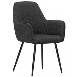 Indoor armchair TESR Powder coated metal frame, synthetic leather or fabric covering Model 1954-E14