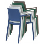 Outdoor armchair TESR Polypropylene frame Model 463-S03A