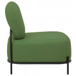 Indoor armchair TESR Powder coated metal frame, fabric covering. Model 1605-06P
